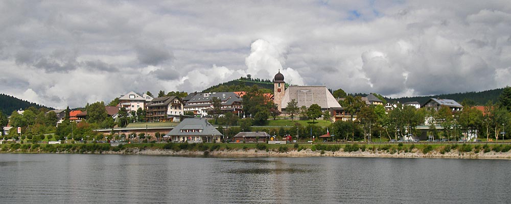 The small town of Schluchsee