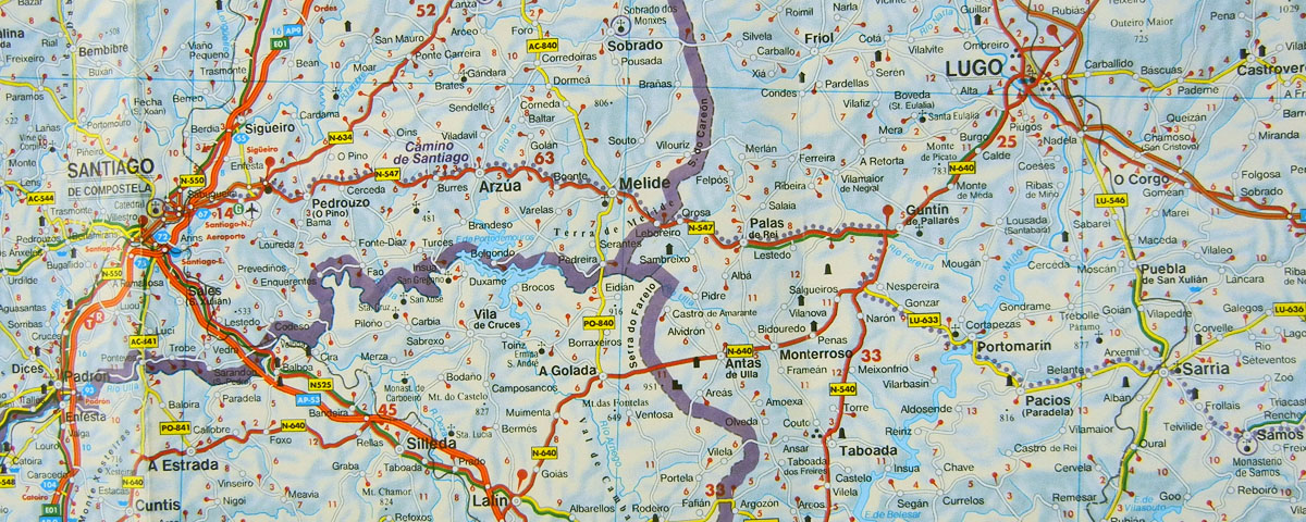 Sarria - Santiago de Compostela