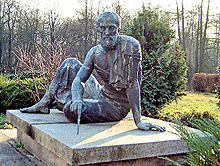 Statue of Archimedes, by Gerhard Thieme