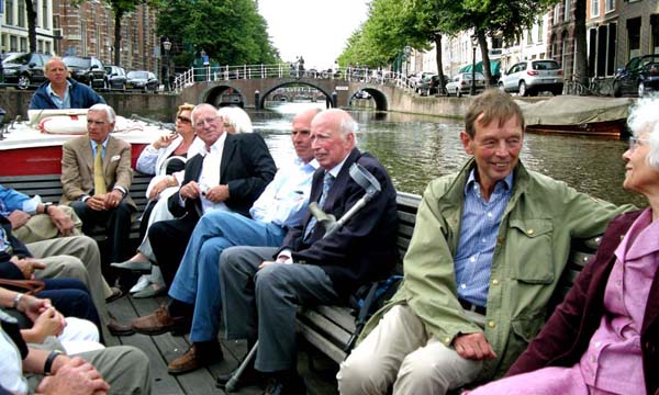 Boat Cruise through Leiden with Uni friends
