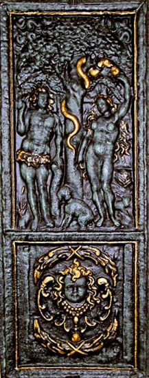 Ofen Tafel 2 - Adam and Eve