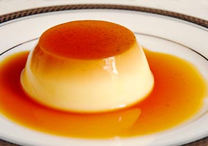 Traditional Spanish flan