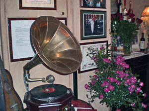 Phonograph in the Caruso Restaurant, Sorento
