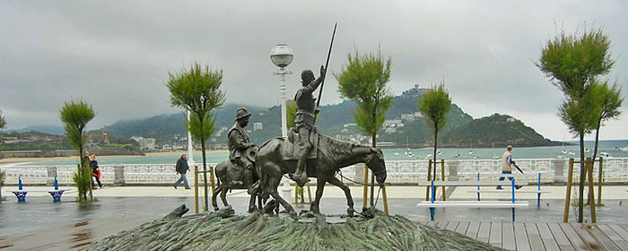 Don Quijote in San Sebastian