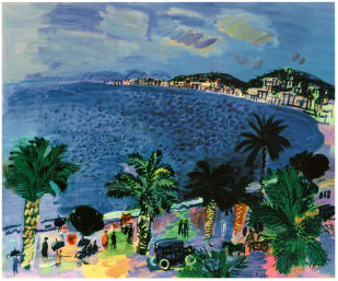 Painting by Raoul Dufy, I loved because of the climate it portrayed