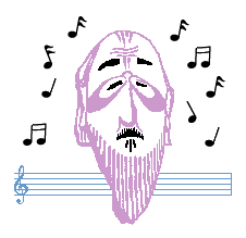 Self portrait of Erik Satie