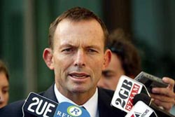 Tony Abbott, Australia's Prime Minister elect