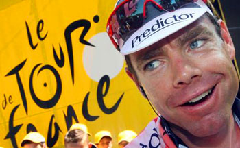 Cadel Evans, winner of the 2011 Tour de France