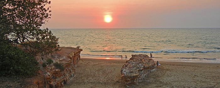 Sunset at the Dripstone Caves, Darwin