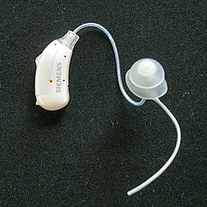 My left ear Siemens hearing aid