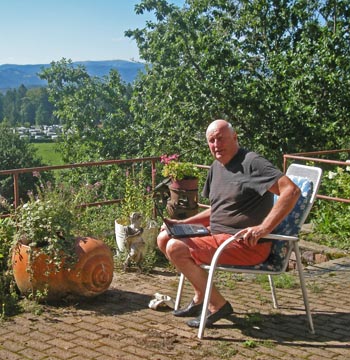 On Wivica's terrace, 2010