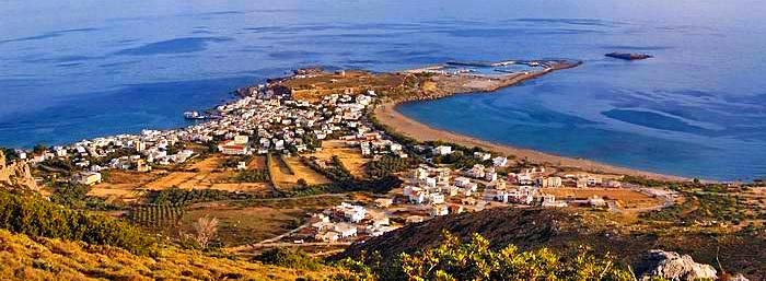 Paleochora on the South coast of Crete