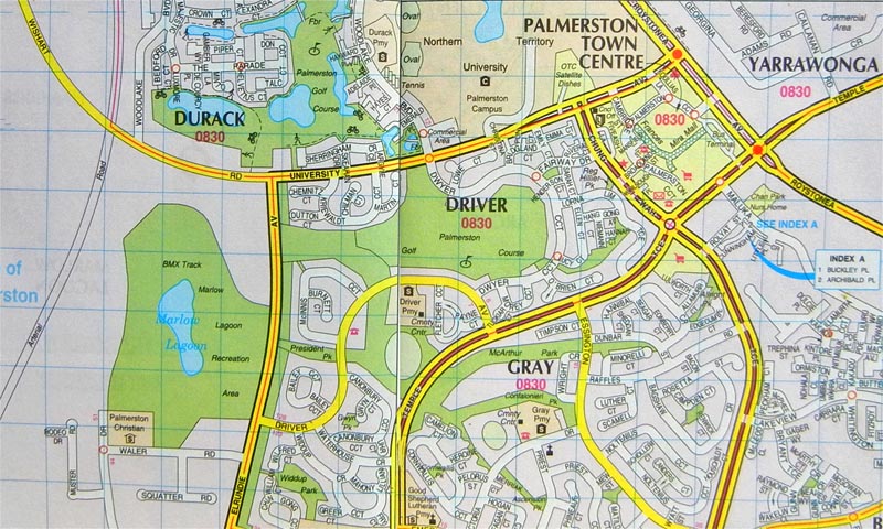 Palmerston map