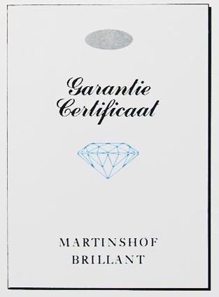 Garantie Certificate