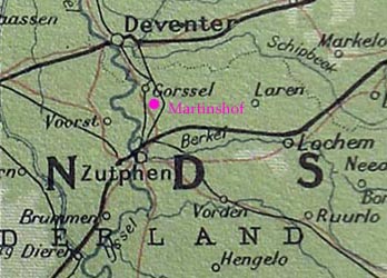 The location of Martinshof