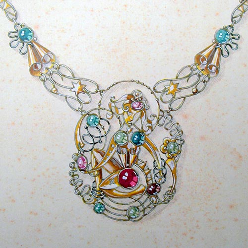 Maud Smit  Design : Necklace 'Dancer'