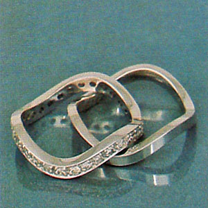 Platinum Niessing rings