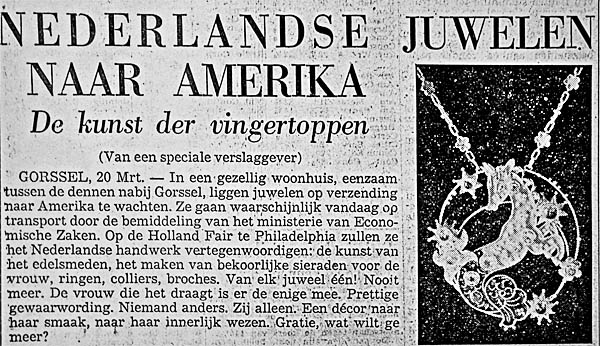De Telegraaf, 21 March, 1950