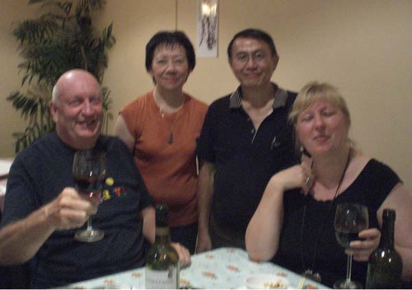 With Jimmy, Queen and Babette, Dec. 22, 2007