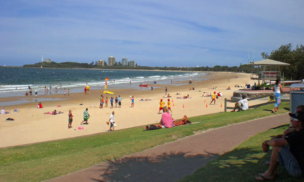 Mooloolaba beach