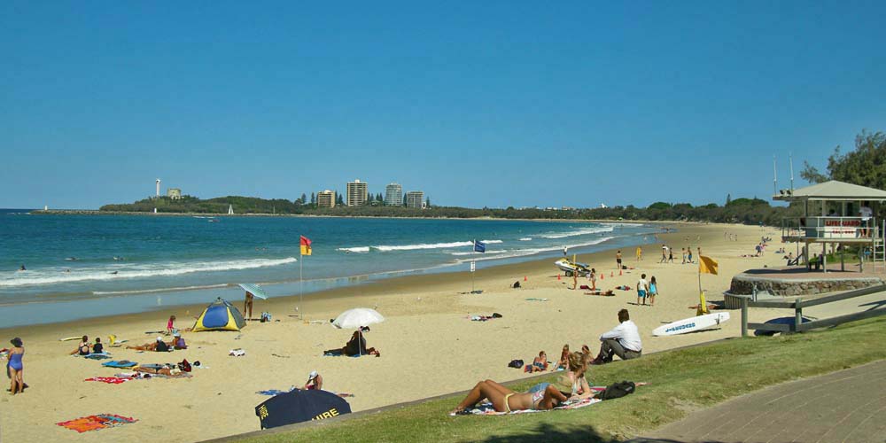 Mooloolaba beach