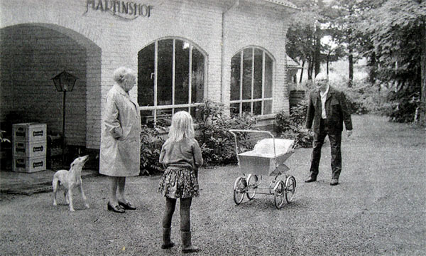 Else and Jan Furstner, with Granddaughter Babette, summer 1970