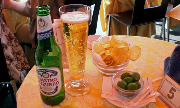 A beer in Rome, May 2007