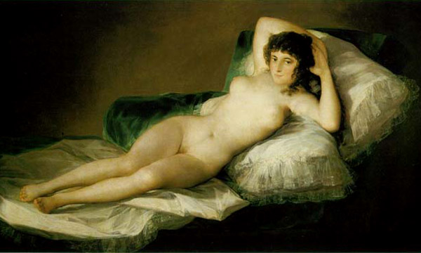Nude by Goya