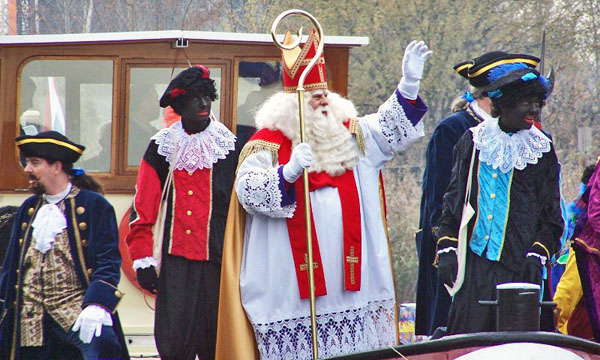 Arrival of Sinterklaas on December 5
