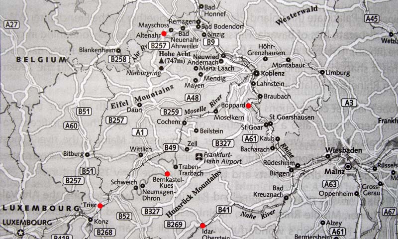 Rhine, Ahr and Mosel