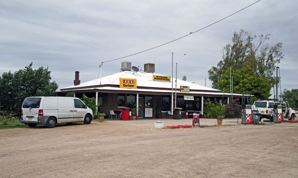 Kynuna Cafe, halfway between Longreach and Mount Isa