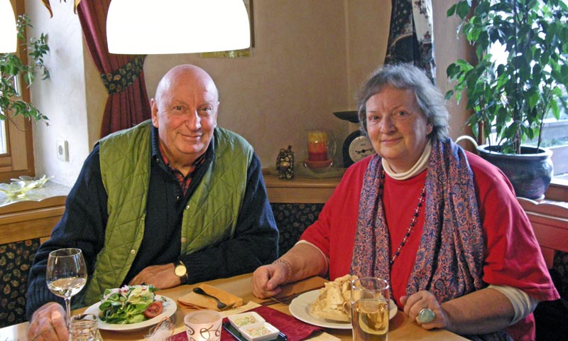 Dinner with Wivica, April 2008