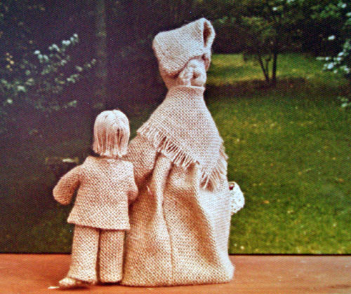 Hessian dolls