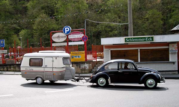 Altenahr - Caravan German style