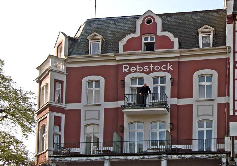 At Hotel Rebstock, Boppard