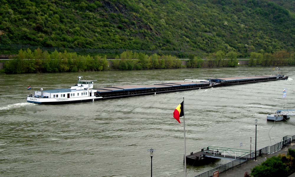Dutch Rhine barge 'Duality'