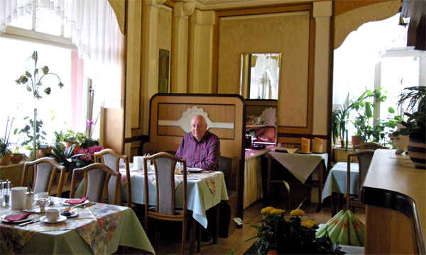 Rebstock Hotel's dining room