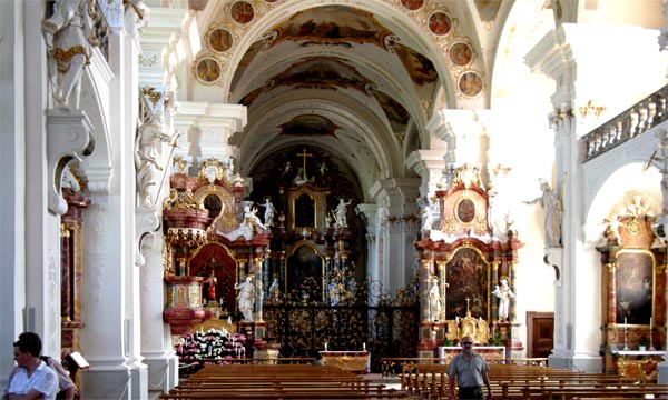 Church in Sankt Peter, Black Forest, Germany