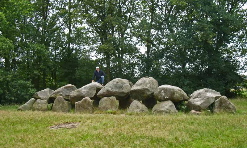 Hunnebed near Rolde, Drenthe, The Netherlands