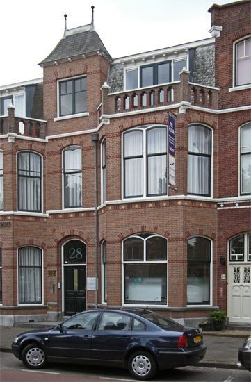 Our very first home during our marriage, Statenlaan 28, The Hague