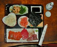 My Sashimi plate