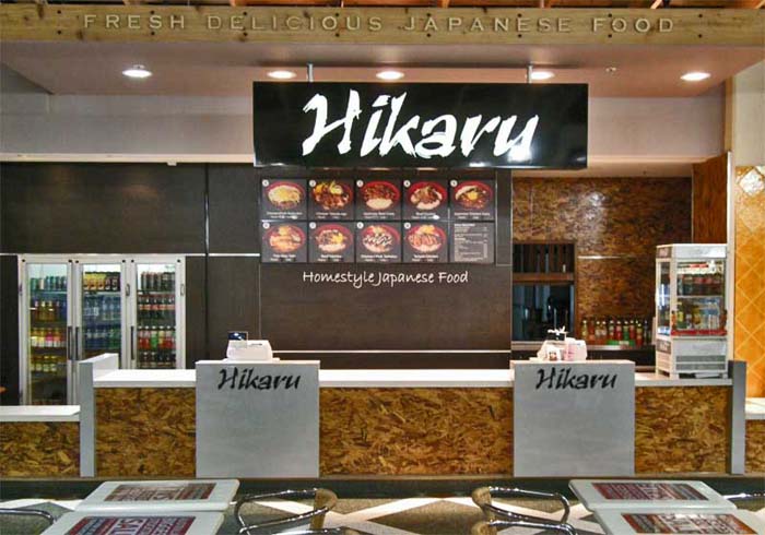 The Hikaru food stall