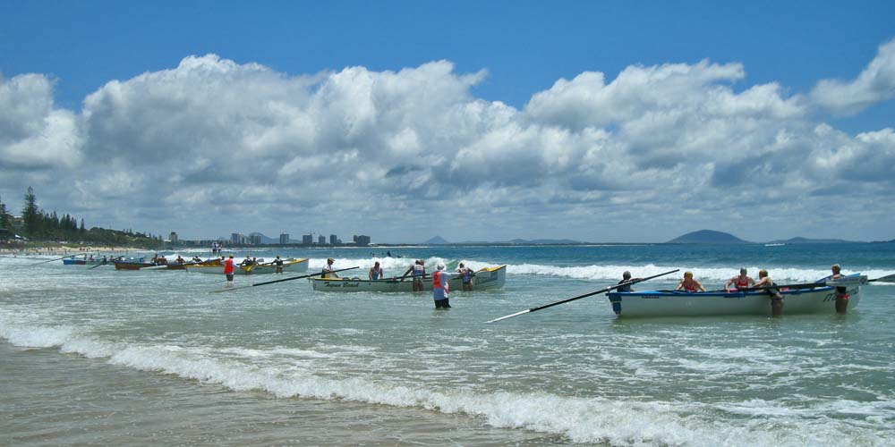Surf Rowing Competition, Mooloolaba 2009