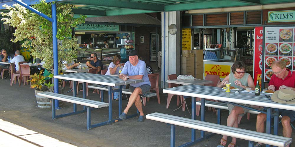 At the Stokes Hill Wharf, 2009