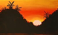 Acrylic - sunset