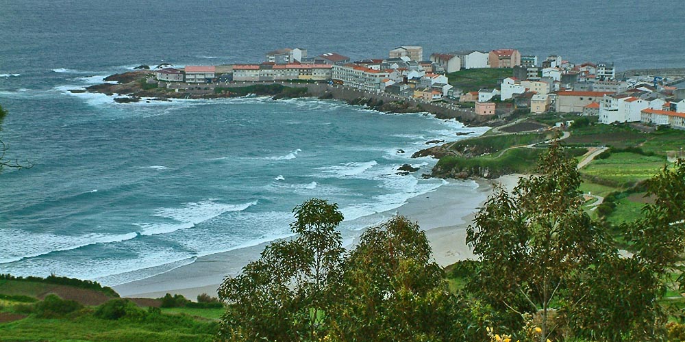 Fishing village of Caión in Galicia, NW  Spain