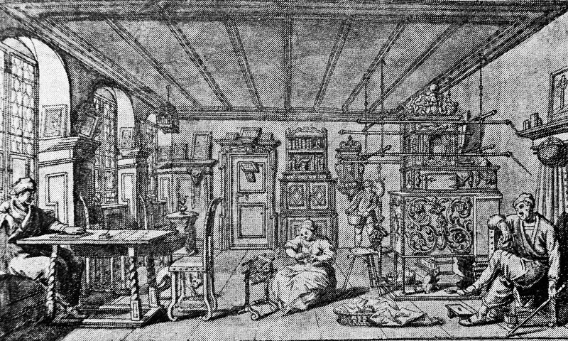 15th Century German home with Kastenofen