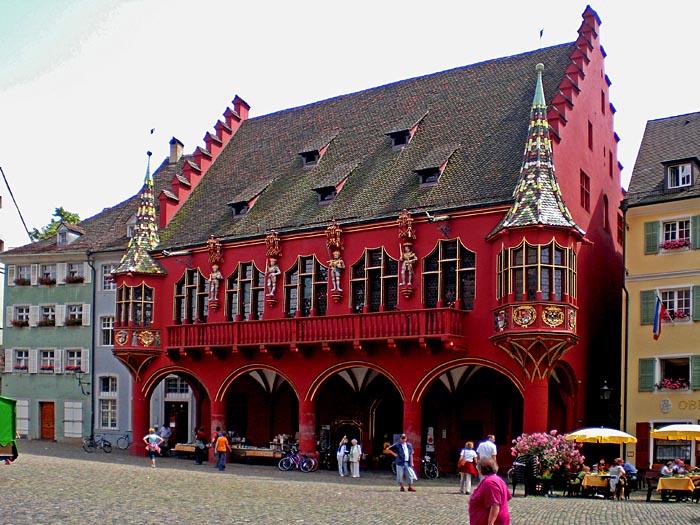 Kaufhaus on the Münsterplaz in Freiburg