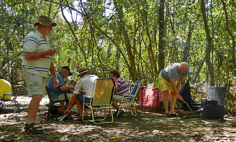 Berry Springs outing, August 2011