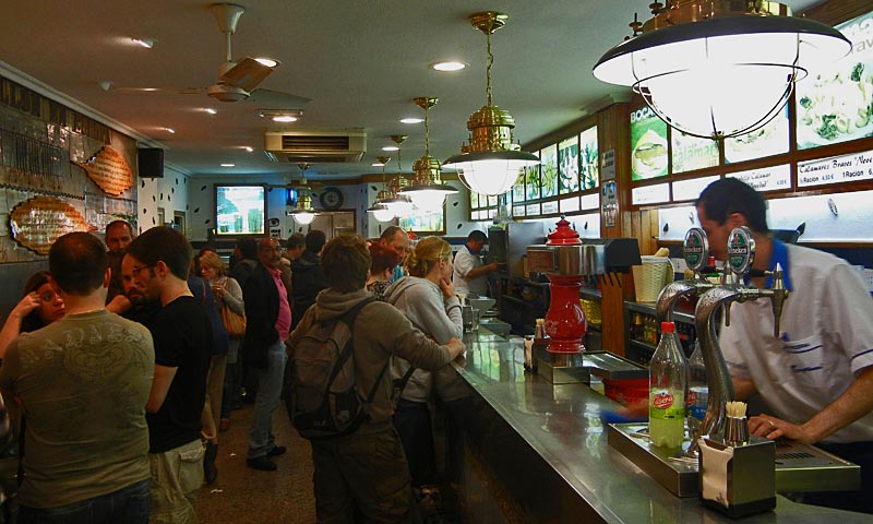 Bar La Mejillonera, Parte Vieja San Sebastian